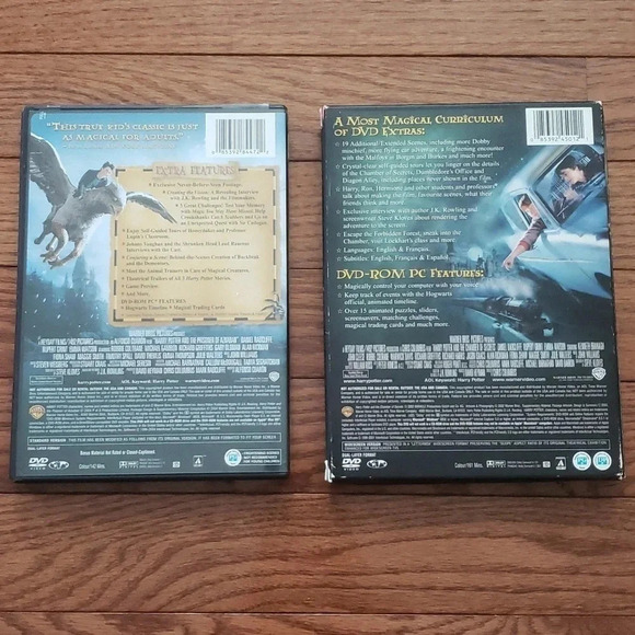 Harry Potter And The Prisoner Of Azkaban/And The Chamber Of Secrets DVD Sets - Picture 2 of 6